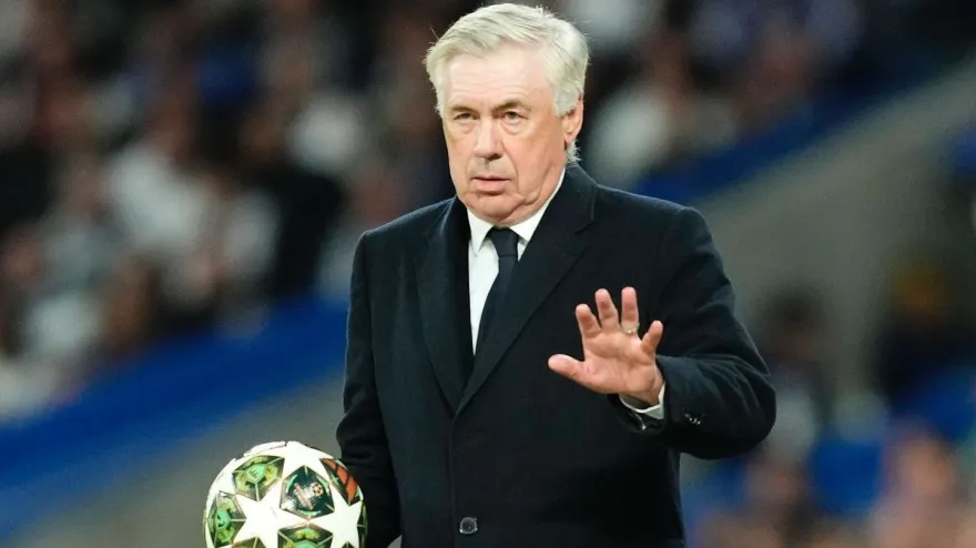 Ancelotti fala sobre Seleção Brasileira nesta terça, 13 de maio. técnico Carlo Ancelotti