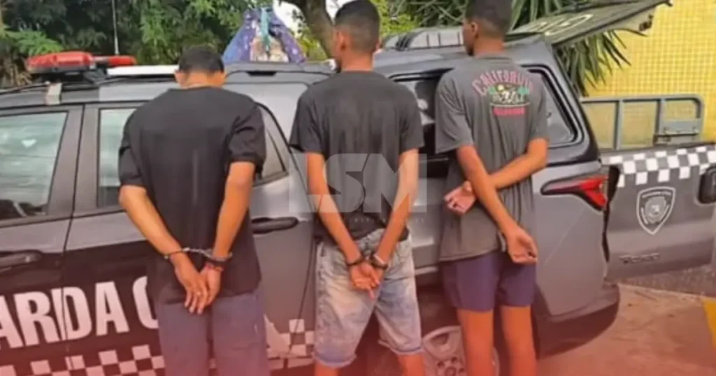 Guarda Municipal apreende drogas e detém três suspeitos no bairro Viaduto