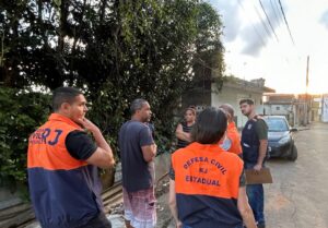 Defesa Civil do Rio apoia Juiz de Fora após chuvas e realiza 27 vistorias técnicas