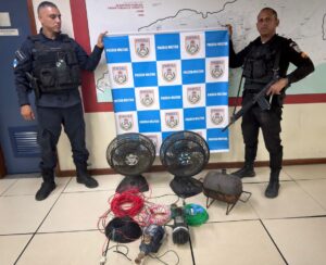 Maricá: Furto em residência de Itaipuaçu termina com dupla presa