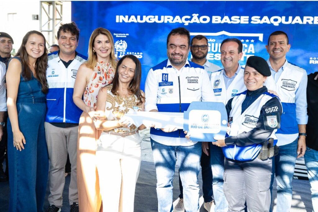 Saquarema inaugura nova base do Segurança Presente em Bacaxá para reforçar a segurança Foto: Prefeitura de Saquarema