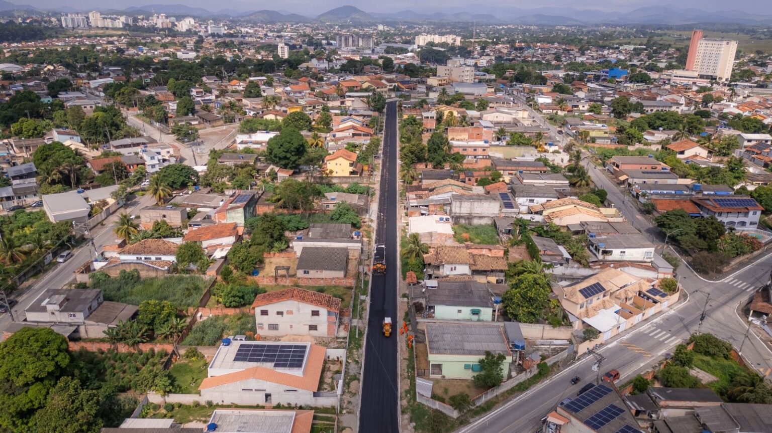 Prefeitura de Itaboraí avança com obras em ruas do Joaquim de Oliveira