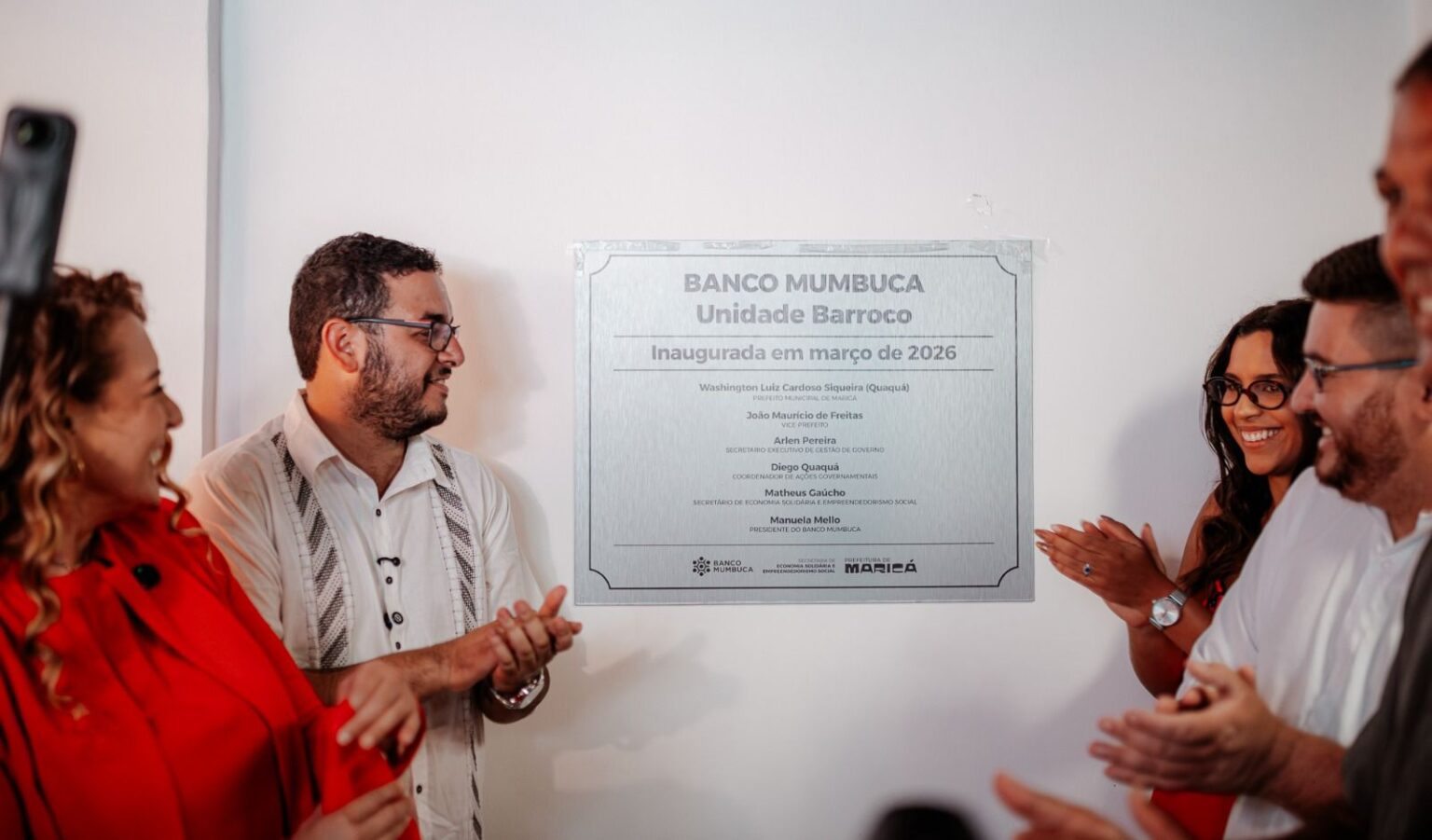 Prefeitura de Maricá inaugura nova agência do Banco Mumbuca em Itaipuaçu