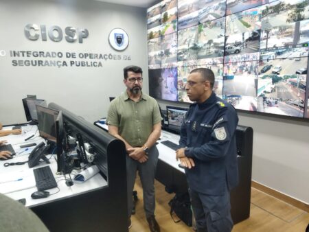 CIOSP de Maricá recebe visita do comandante do 12º BPM