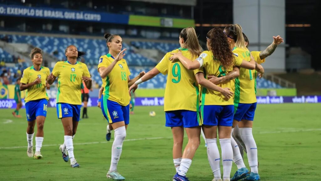 Brasil goleia Zâmbia por 6 a 1 e segue com 100% de aproveitamento no Fifa Series