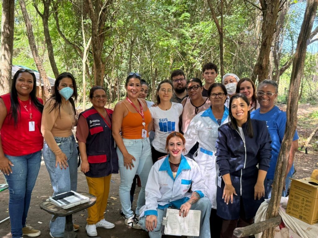 Maricá realiza ação de combate à tuberculose em aldeia indígena, em São José do Imbassaí