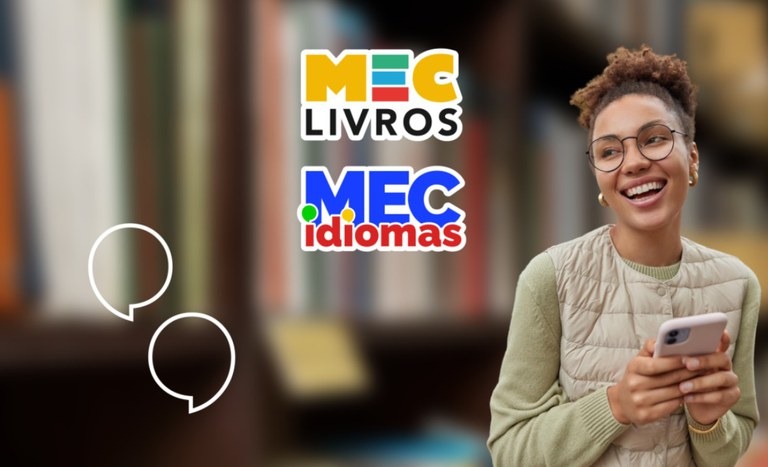 MEC lança aplicativos com livros gratuitos e cursos de idiomas para ampliar acesso à educação