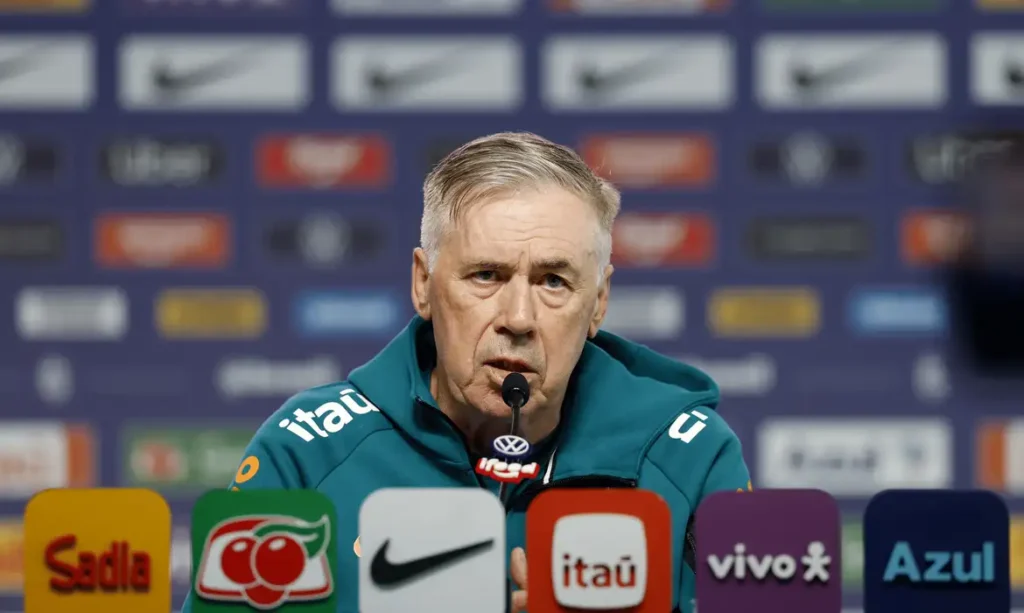 Ancelotti confirma escalação do Brasil para amistoso contra o Panamá no Maracanã