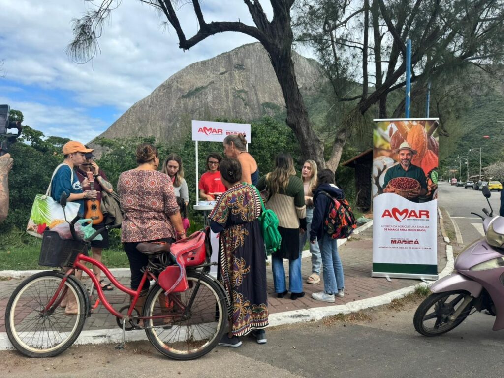 Projeto da AMAR leva produtos da agricultura familiar a Itaipuaçu