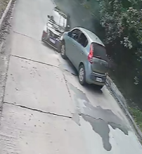 Imagens mostram momento de grave acidente na Serra da Tiririca entre Niterói e Maricá