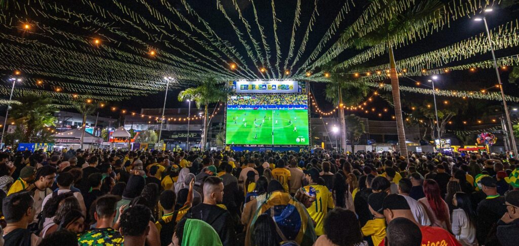 Maricá: Esquina da Copa terá telões, escolas de samba e shows para Brasil x Escócia nesta quarta-feira