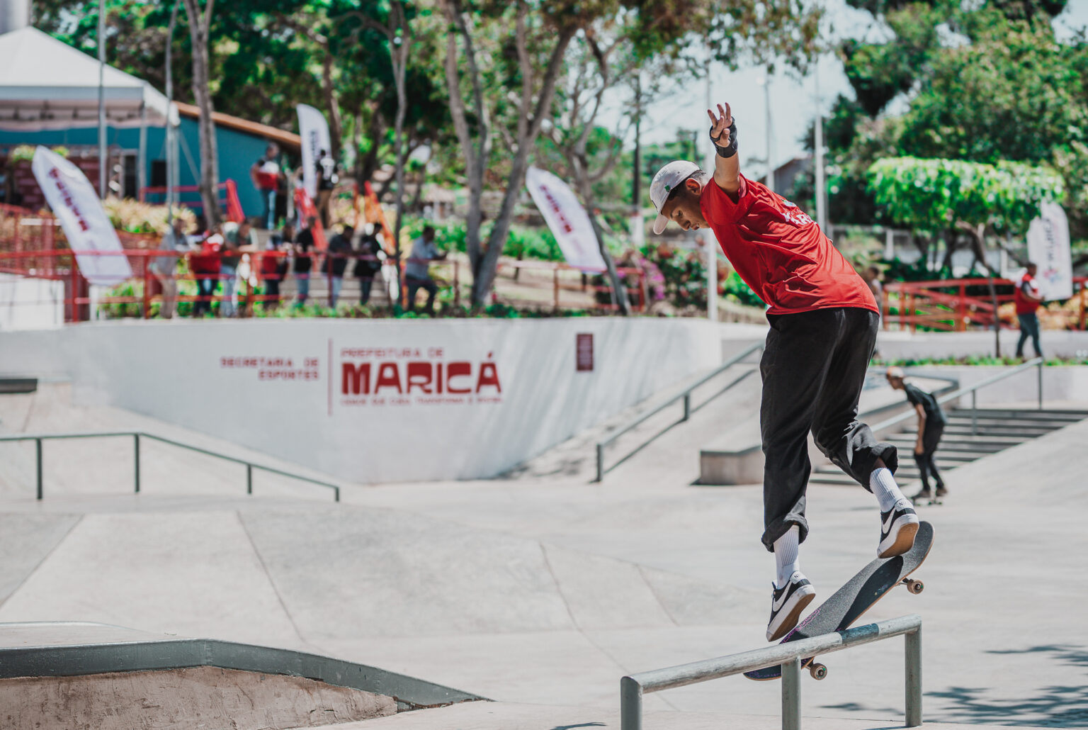 Maricá vira palco do skate estadual e recebe grandes talentos no Skatepark Chorão