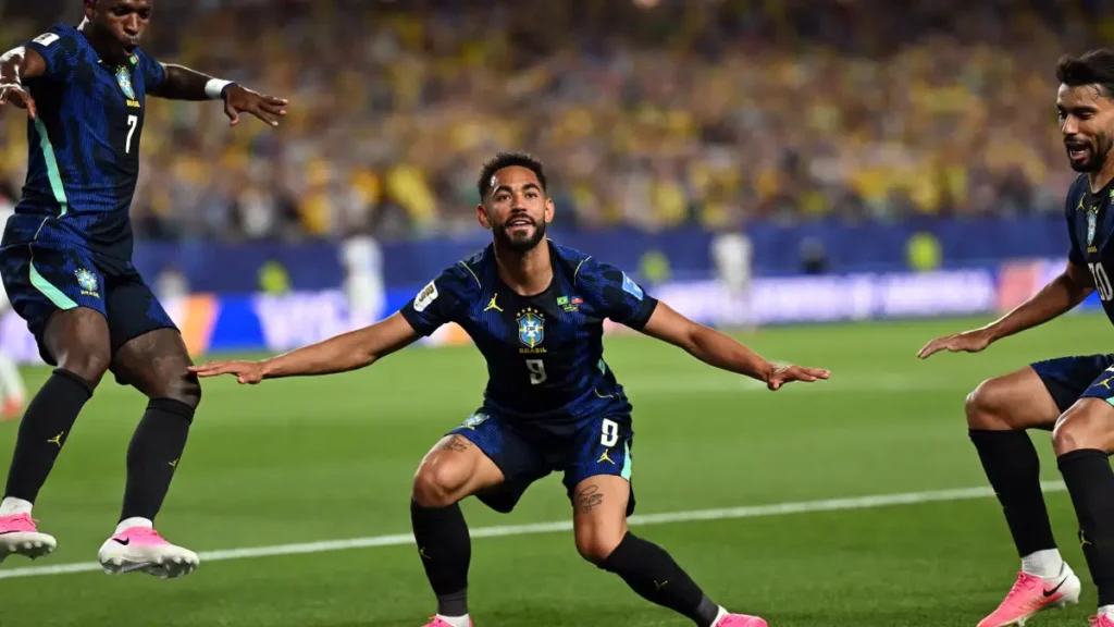 Brasil goleia o Haiti por 3 a 0 e conquista primeira vitória na Copa do Mundo