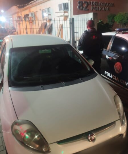 Guarda Municipal recupera veículo após alerta do Ciosp na RJ-106, em Maricá