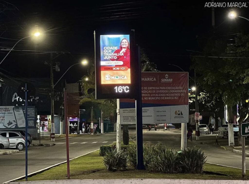 Maricá registra uma das noites mais frias do ano e temperatura pode chegar a 16°C