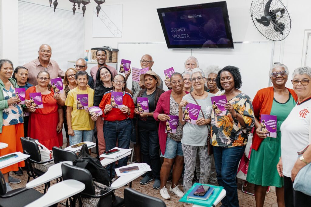 Maricá reforça conscientização sobre violência contra idosos durante campanha Junho Violeta