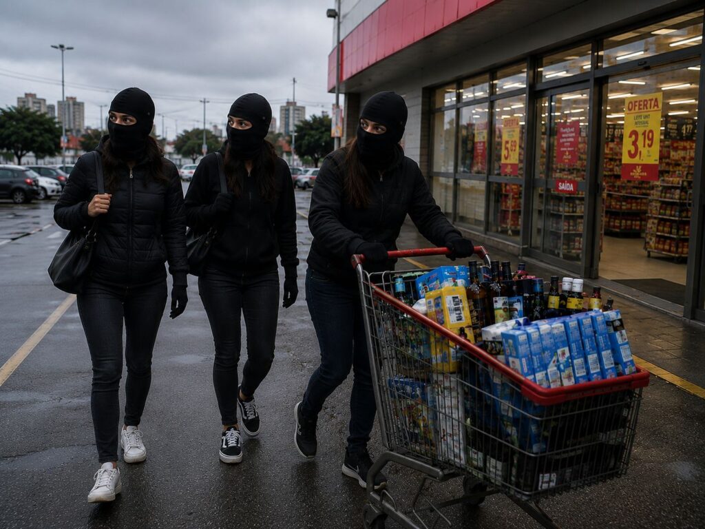 Mulher tem compras furtadas em supermercado de Maricá