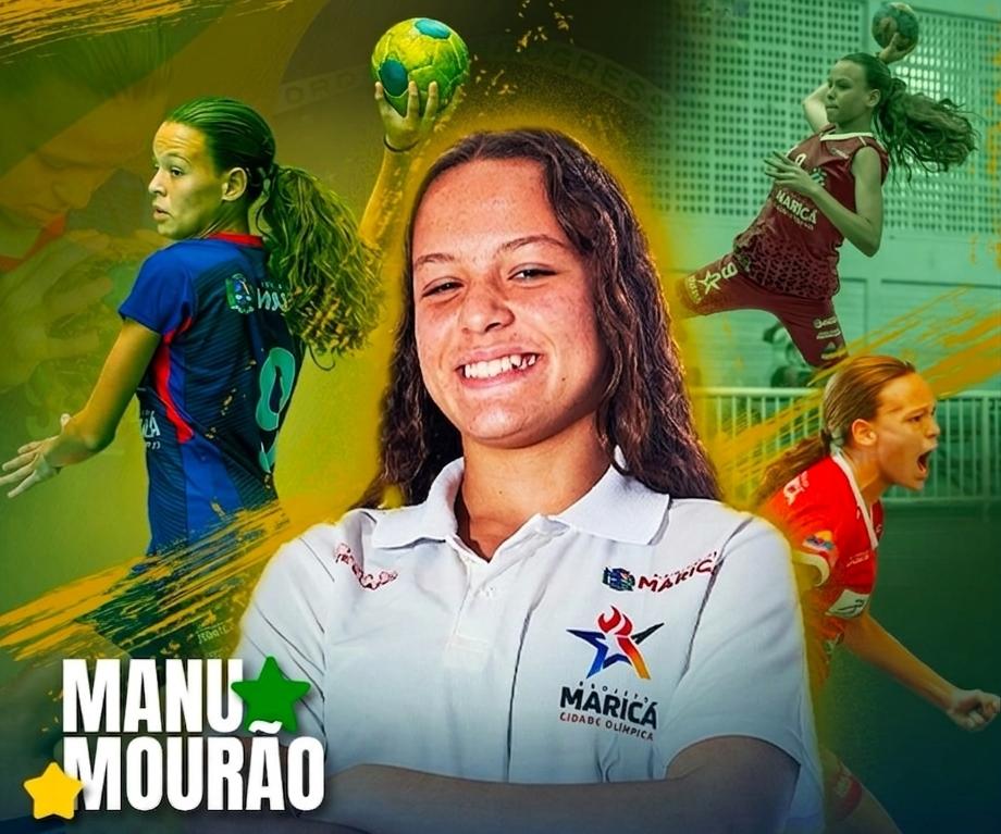 De Maricá para o Brasil: jovem atleta é convocada para a Seleção Brasileira Cadete de Handebol