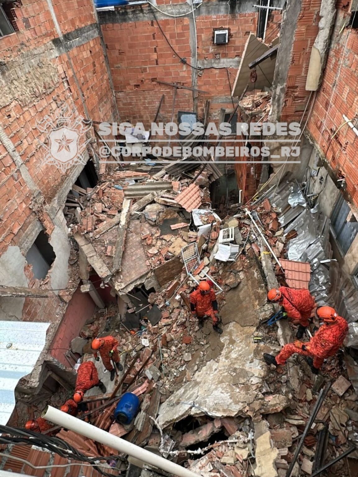 Rio:Tragédia na Ilha do Governador: duas crianças morrem após desabamento de casa durante chuvas