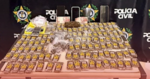 Três homens são presos por tráfico de drogas em Jaconé