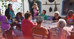 Casa da Terceira Idade realiza oficina de histórias e memórias em Santa Paula