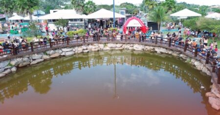 Circuito de Pesca Esportiva começou com competição infantil e movimentou a orla de Bambuí