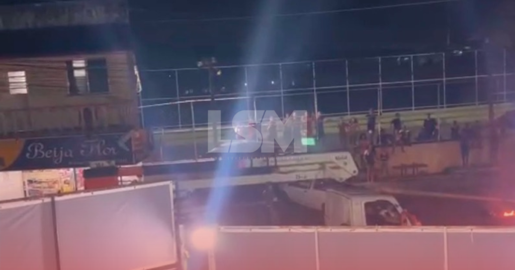 Após protesto noticiado pelo LSM, equipe da Enel é enviada para restabelecer energia em Inoã