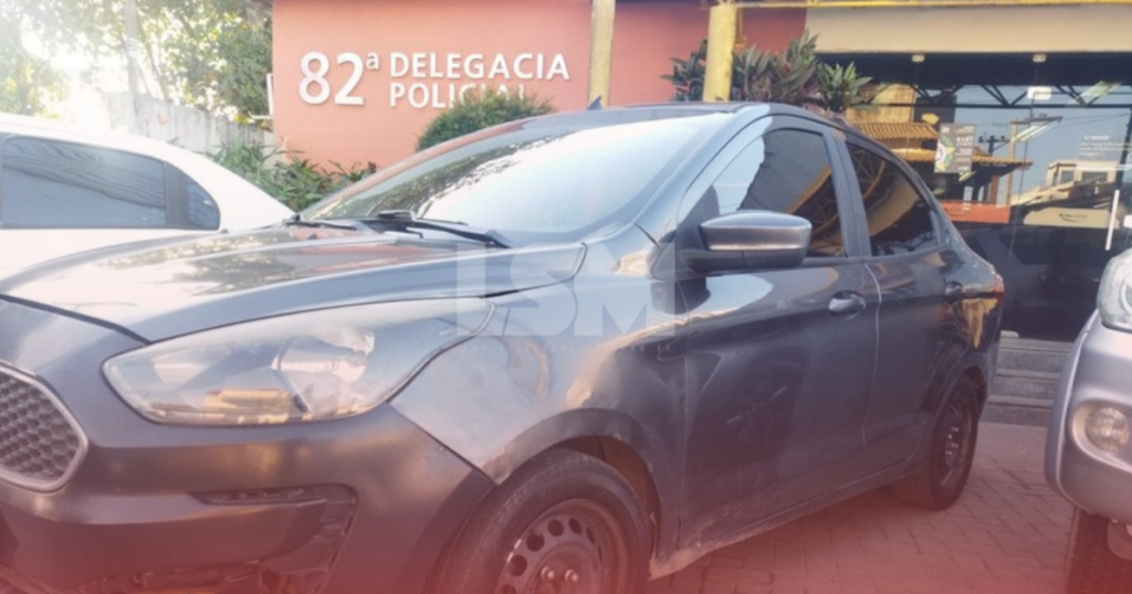 Carro roubado em São Gonçalo é recuperado pela PM em Itaipuaçu