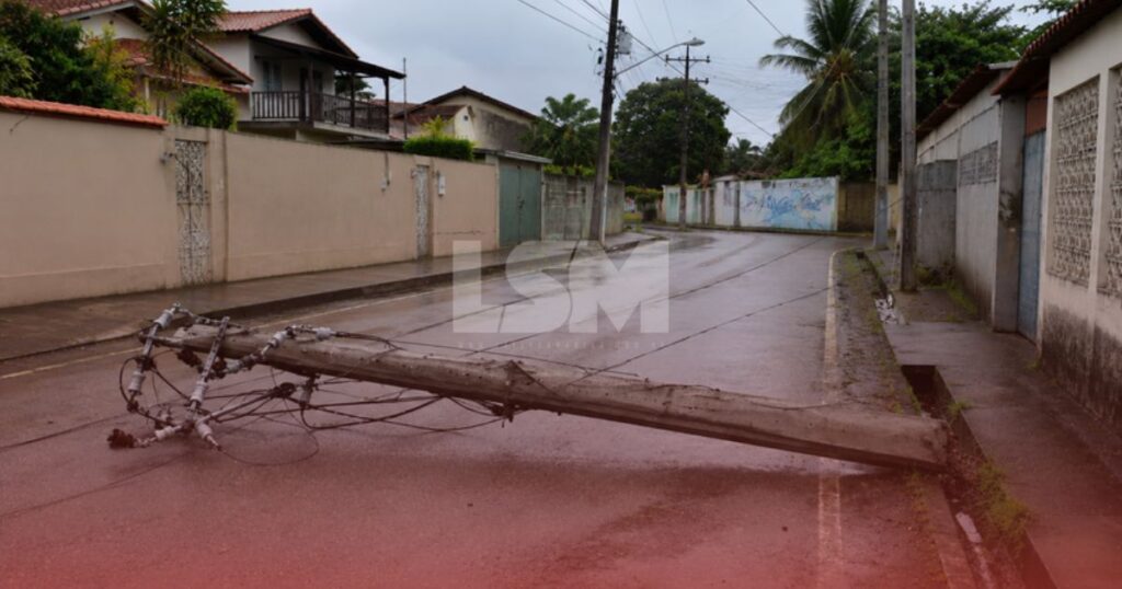 Maricá: Moradores denunciam mais de 42 horas sem energia e relatam prejuízos após vendaval em Itaipuaçu