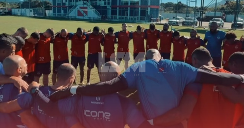 Maricá FC se prepara para duelo contra o Boavista pelas quartas de final da Copa Rio
