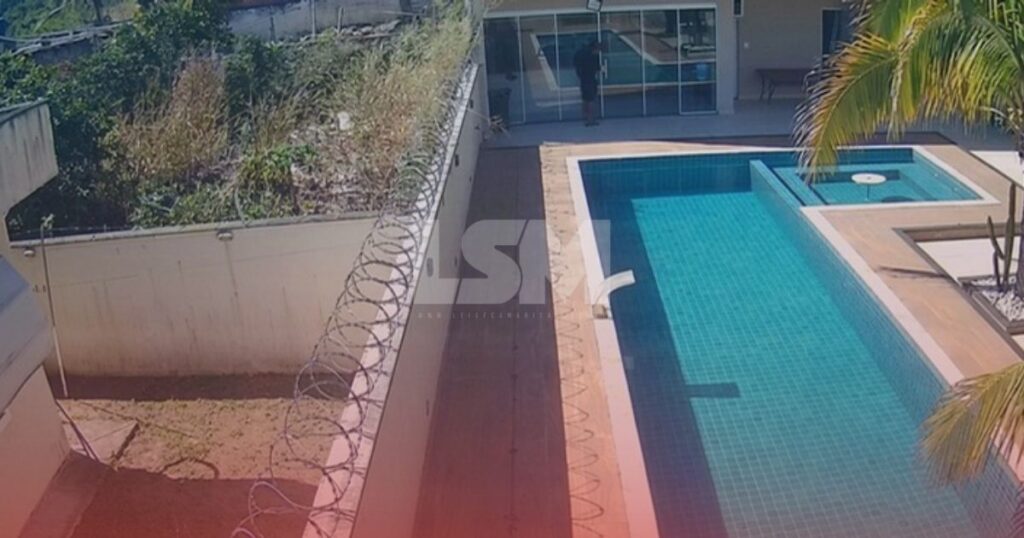 Maricá: Câmeras de segurança flagram homem tentando invadir casa em Itaipuaçu