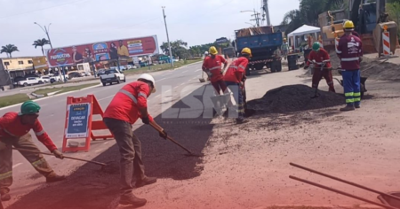 RJ-106: Após matéria do LSM, DER-RJ realiza pavimentação em trecho em São José do Imbassaí