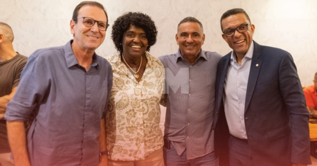 Deputado Renato Machado reúne lideranças políticas ao lado de Eduardo Paes em São Gonçalo