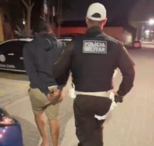 Pirata Foragido das comunidades de São Gonçalo com 13 anotações criminais é preso durante abordagem do BPRv em Rio Bonito