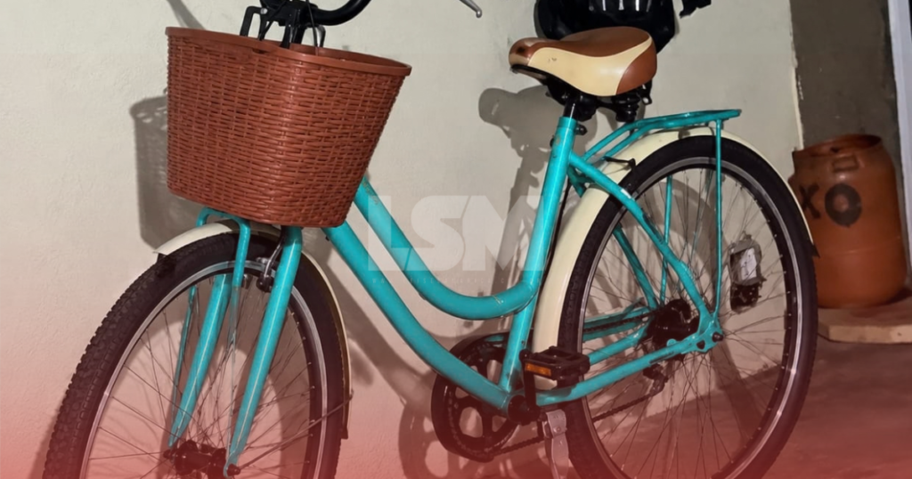Bicicleta é furtada de estacionamento no Centro de Maricá; câmeras de segurança flagram ação