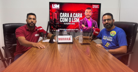 AO VIVO: Luiz Junior é o convidado do Cara a Cara com o LSM nesta quarta-feira