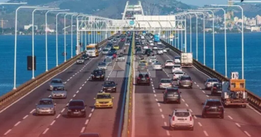 Ponte Rio-Niterói entra em período de testes com novo sistema que calcula velocidade média dos veículos