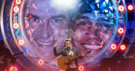 Daniel presta homenagem ao cantor Rick durante show na Expo Rural de Maricá