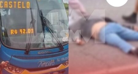 Morre vítima do grave acidente entre moto e ônibus da Amparo na descida da Alameda