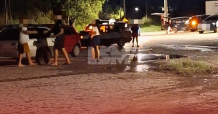 Buraco na RJ-114 causa transtornos e cerca de 10 carros têm pneus furados em Ubatiba