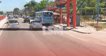 Moradores relatam possíveis assaltos em pontos de ônibus de Maricá nesta segunda-feira