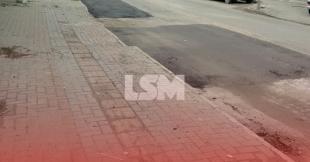 Após matéria do LSM, Prefeitura tapa buraco em avenida de Inoã