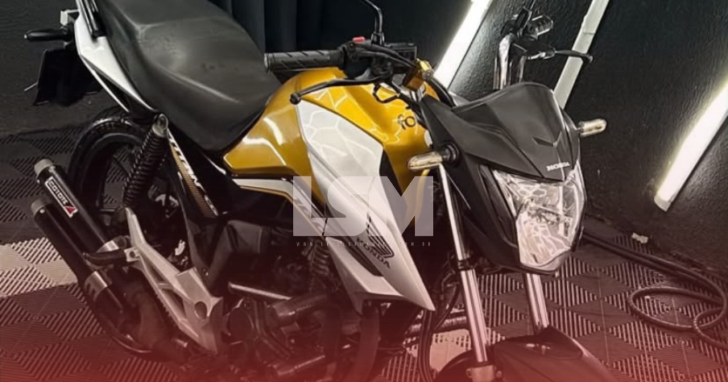 Moto é furtada durante a madrugada em Maricá