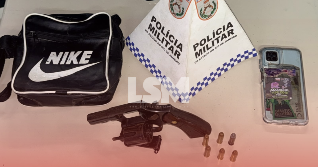 Adolescente suspeito de ameaçar moradores com toque de recolher é apreendido no Bananal após troca de tiros com a PM