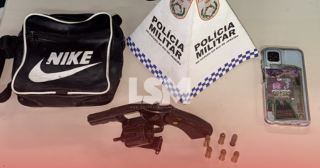 Adolescente suspeito de ameaçar moradores com toque de recolher é apreendido no Bananal após troca de tiros com a PM