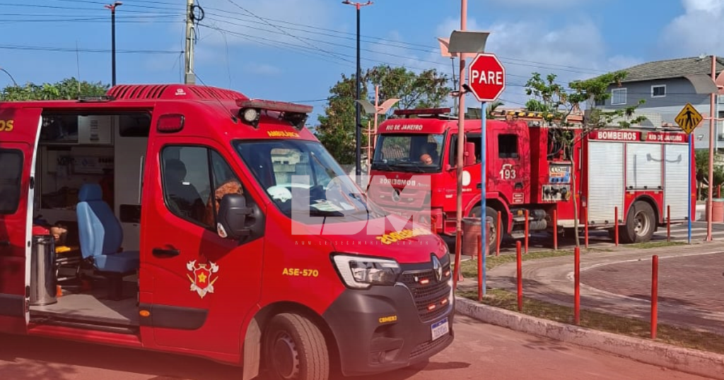 Colisão entre duas motos deixa motociclista ferido em Itaipuaçu