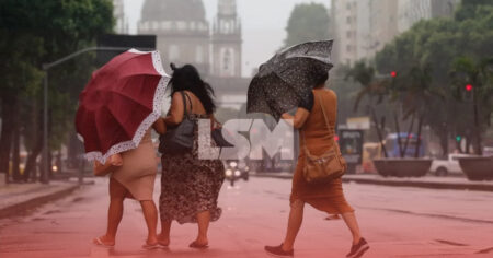 Previsão do tempo: frente fria provoca chuva e temporais em várias regiões do Brasil