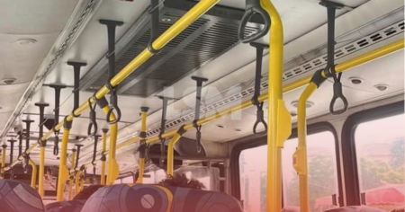 Passageiros reclamam de falta de ar-condicionado em ônibus Vermelhinhos de Maricá